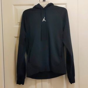 Jordan Brand Size Medium Black Hooded Sweatshirt